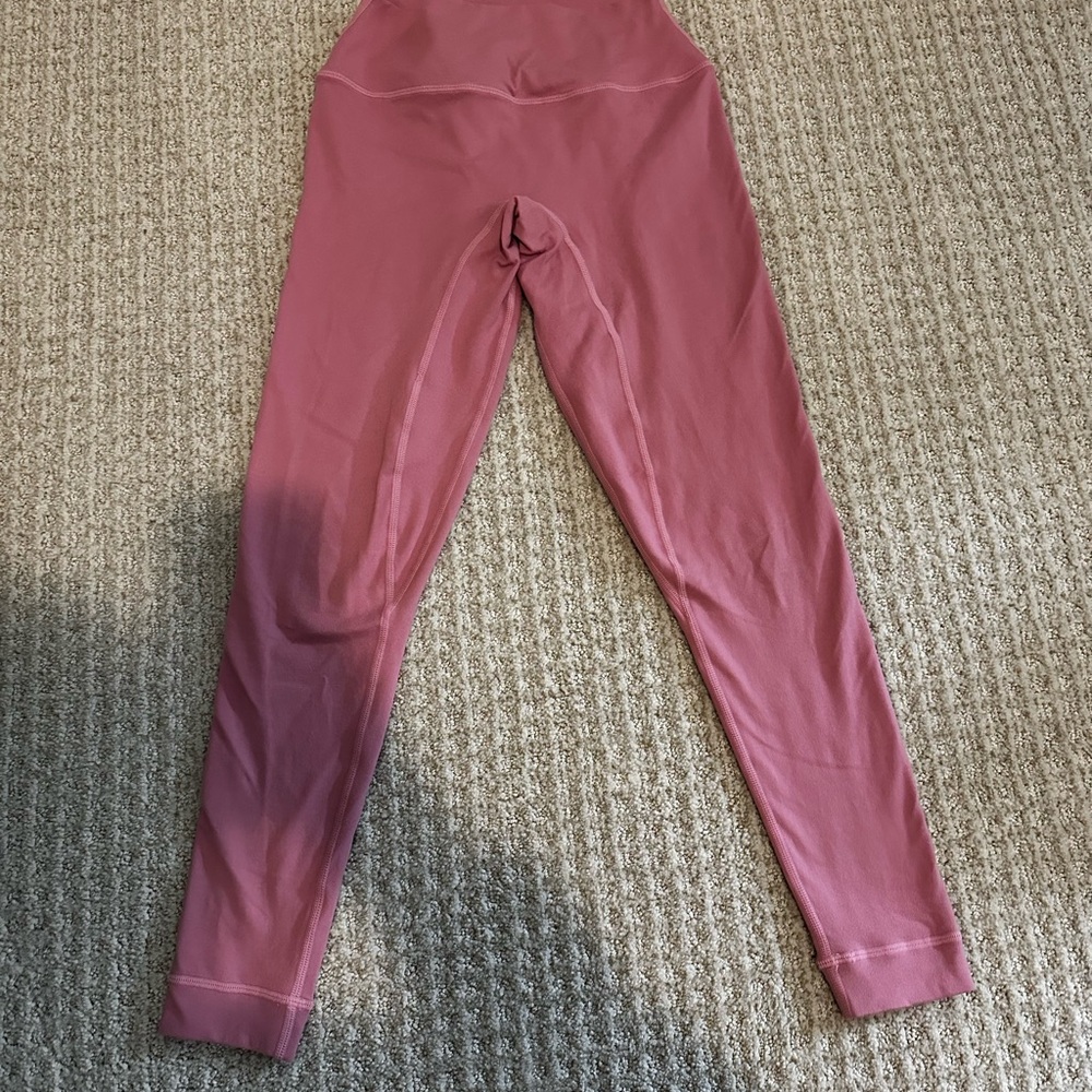 Set Active Pink High-Waisted Leggings